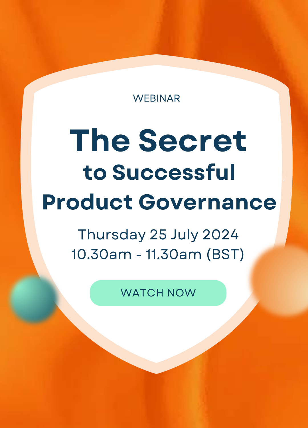Product Governance - watch now 