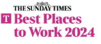 sunday times best places to work award for website